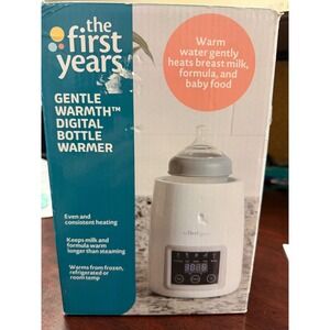 The First Years Gentle Warmth Digital Bottle Warmer White G0124XB00 NEW